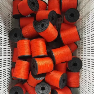 Red Polyethylene Twited Twine (HDPE Monofilament Twine)