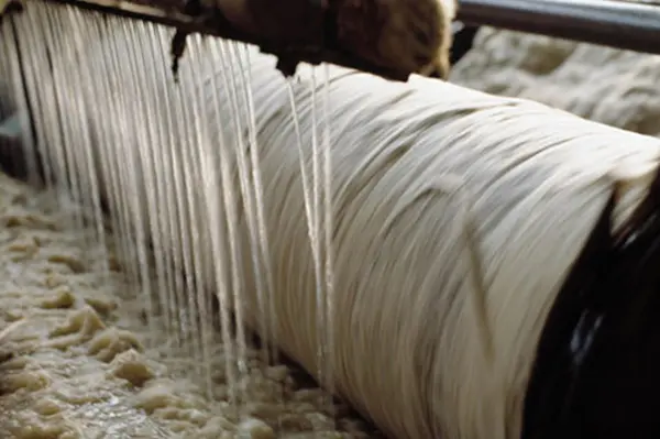 What is the process of making yarn?