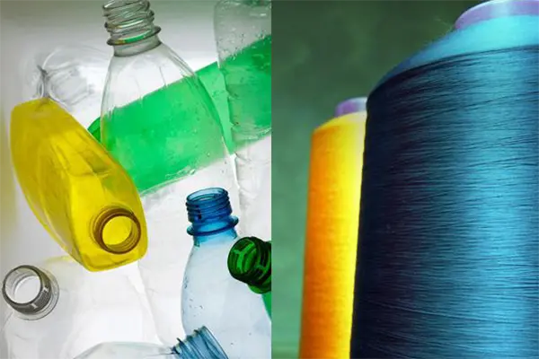 Types of recycled polyester yarn